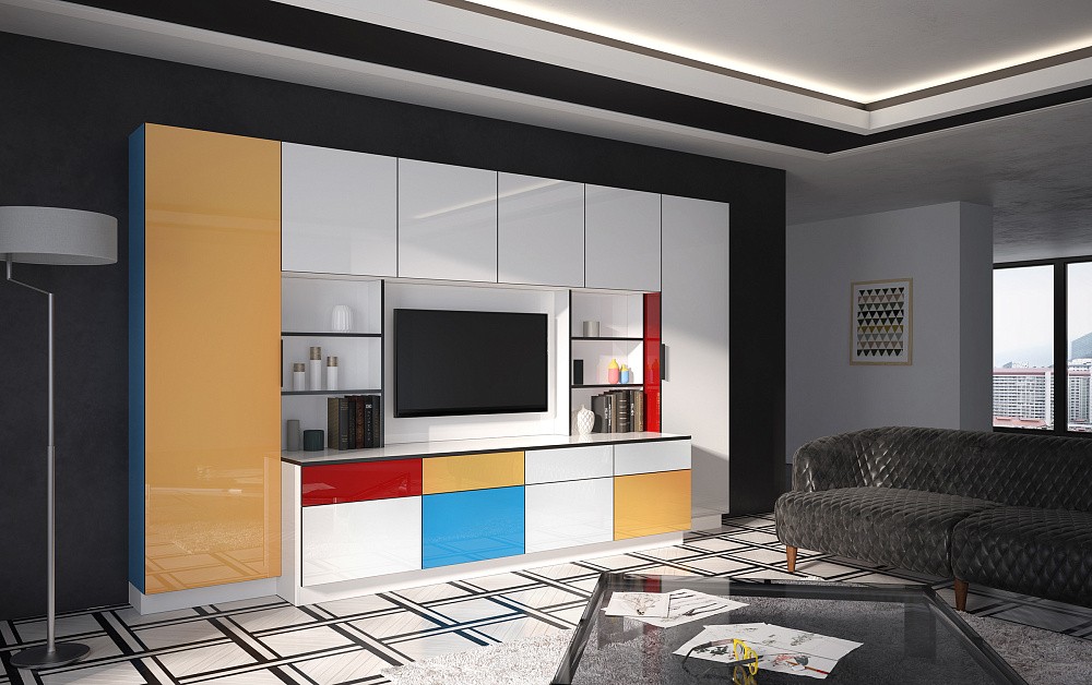 Гостиная Мондриана