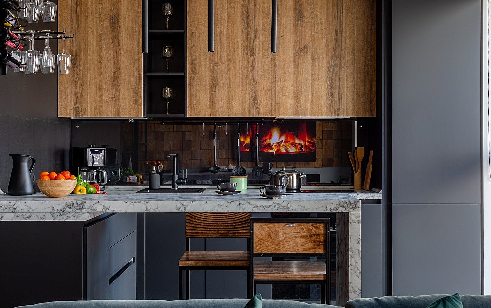 Кухня Ханна Натив + Стоун Вуд