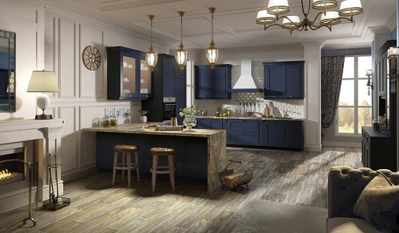 Темная кухня в Ростове-на-Дону