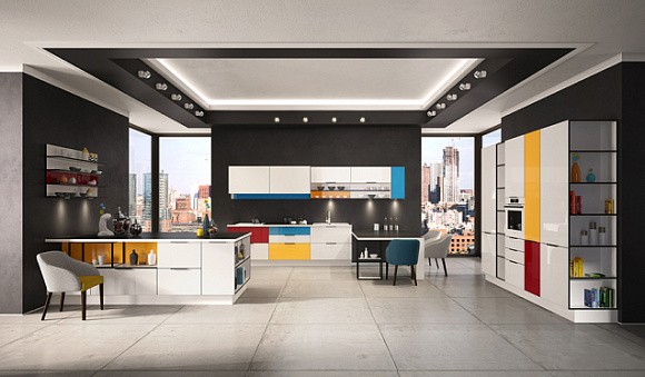 Белая кухня в Санкт-Петербурге