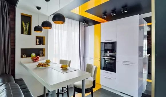 Глянцевая кухня в Липецке