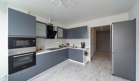 Серая кухня в Санкт-Петербурге