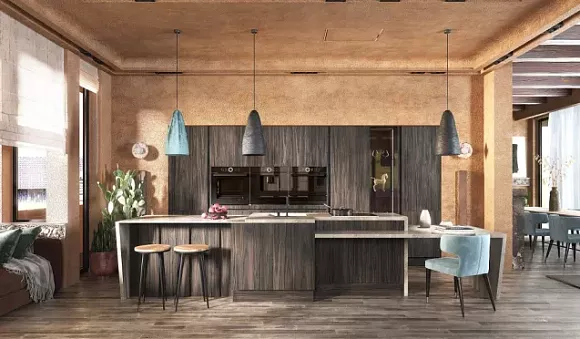 Темная кухня в Тольятти