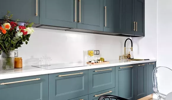 Серая кухня в Санкт-Петербурге