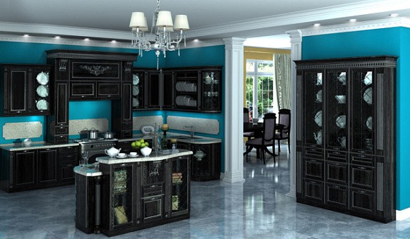 Черная кухня в Новосибирске