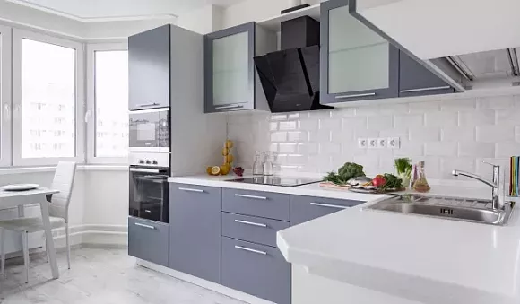 Серая кухня в Сызрани