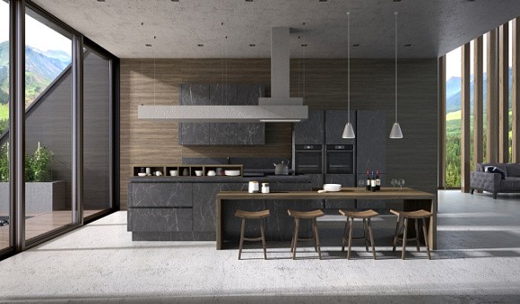 Темная кухня в Тольятти