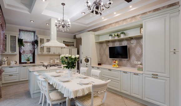 Светлая кухня в Обнинске