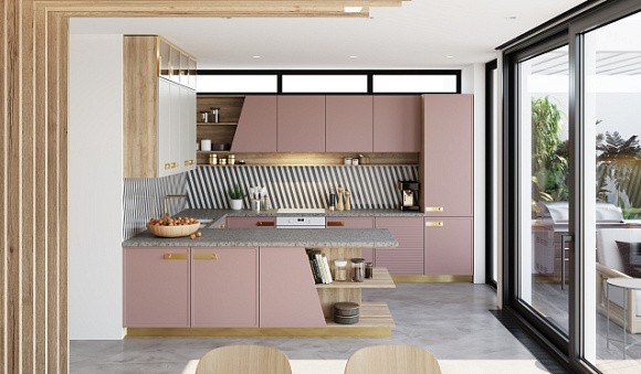 Светлая кухня в Арзамасе