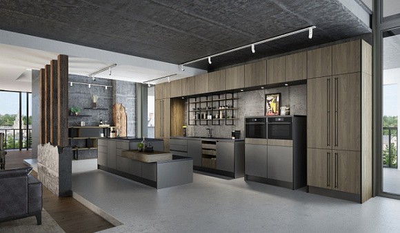 Серая кухня в Сызрани