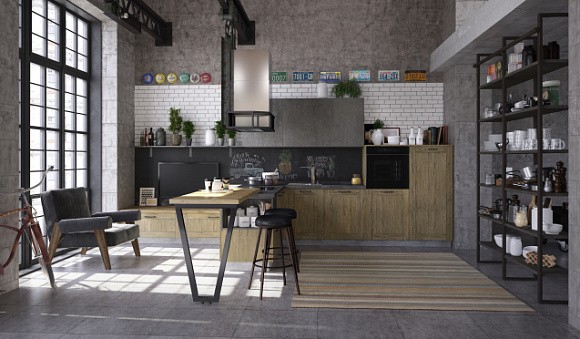 Серая кухня в Сызрани