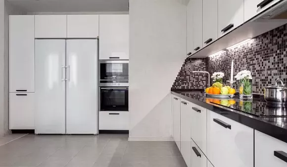 Глянцевая кухня в Твери