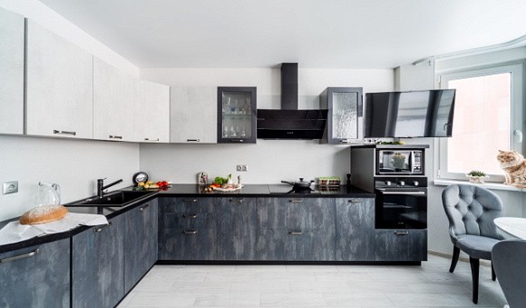 Серая кухня в Сызрани