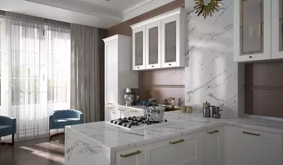 Серая кухня в Санкт-Петербурге