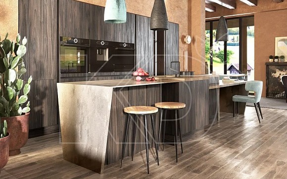 Оформление кухни в стиле модерн