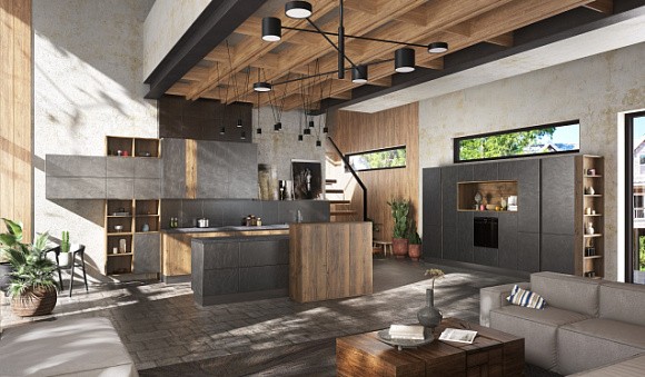 Темная кухня в Тольятти