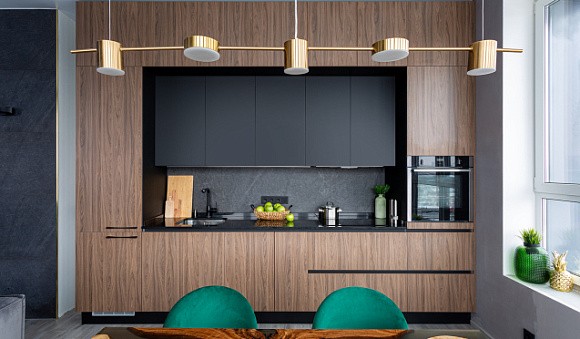 Темная кухня в Тольятти