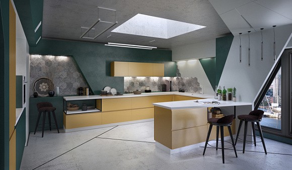 Желтая кухня в Нижнем Новгороде