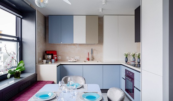 Светлая кухня в Арзамасе