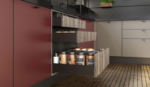 Красная кухня в Санкт-Петербурге