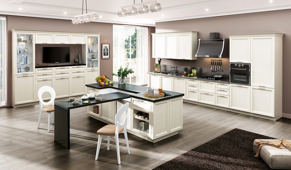 Кухня с «барной» атмосферой